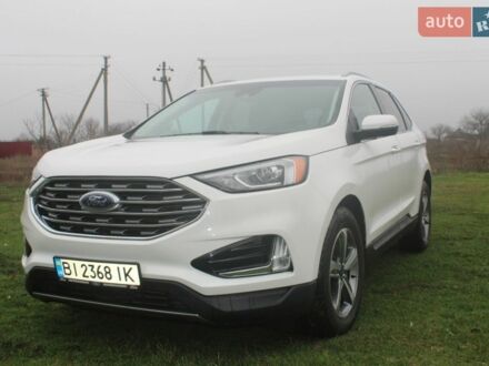 Білий Форд Едж, об'ємом двигуна 2 л та пробігом 66 тис. км за 19000 $, фото 1 на Automoto.ua