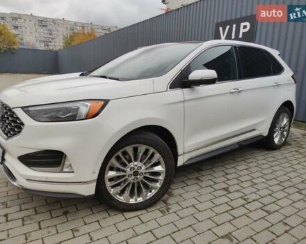 Білий Форд Едж, об'ємом двигуна 2 л та пробігом 91 тис. км за 22000 $, фото 1 на Automoto.ua