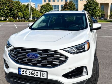 Білий Форд Едж, об'ємом двигуна 2 л та пробігом 170 тис. км за 15200 $, фото 1 на Automoto.ua