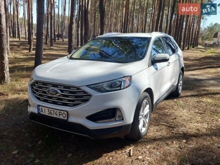 Белый Форд Эдж, объемом двигателя 2 л и пробегом 39 тыс. км за 17400 $, фото 1 на Automoto.ua