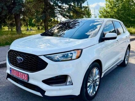 Білий Форд Едж, об'ємом двигуна 2 л та пробігом 63 тис. км за 19500 $, фото 1 на Automoto.ua