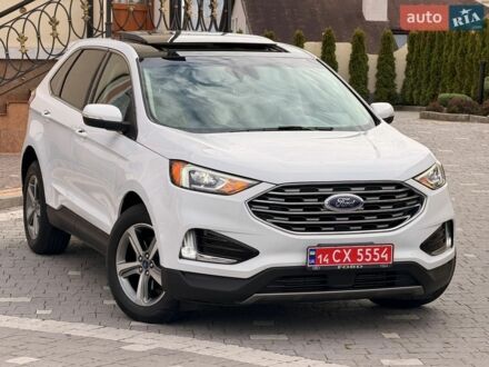 Білий Форд Едж, об'ємом двигуна 2 л та пробігом 85 тис. км за 16700 $, фото 1 на Automoto.ua