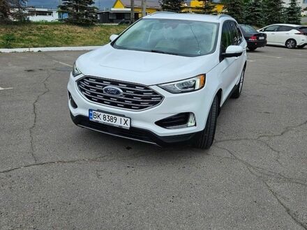Білий Форд Едж, об'ємом двигуна 2 л та пробігом 157 тис. км за 19300 $, фото 1 на Automoto.ua
