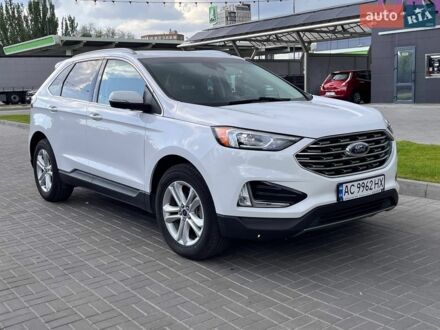 Білий Форд Едж, об'ємом двигуна 2 л та пробігом 98 тис. км за 18000 $, фото 1 на Automoto.ua