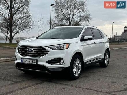 Білий Форд Едж, об'ємом двигуна 2 л та пробігом 97 тис. км за 13200 $, фото 1 на Automoto.ua