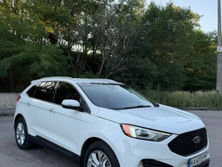 Білий Форд Едж, об'ємом двигуна 2 л та пробігом 54 тис. км за 18000 $, фото 1 на Automoto.ua