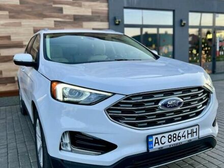 Форд Эдж 2020 в Луцке на Automoto.ua Белый Форд Эдж, объемом двигателя 2 л и пробегом 26 тыс. км за 24200 $, фото 1 на Automoto.ua