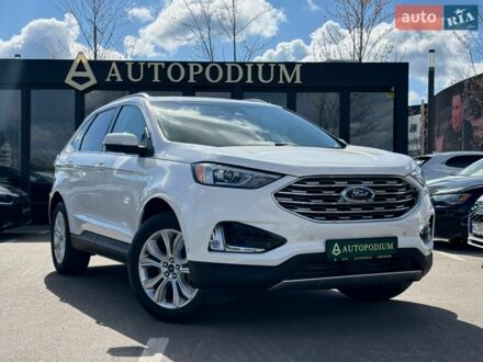 Білий Форд Едж, об'ємом двигуна 2 л та пробігом 84 тис. км за 19300 $, фото 1 на Automoto.ua