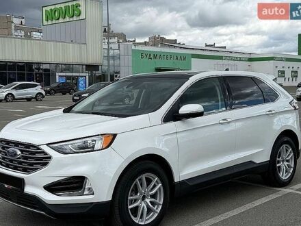 Білий Форд Едж, об'ємом двигуна 2 л та пробігом 114 тис. км за 16500 $, фото 1 на Automoto.ua
