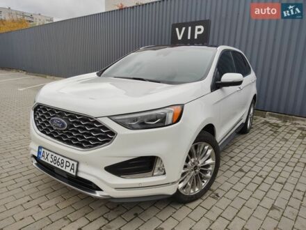 Білий Форд Едж, об'ємом двигуна 2 л та пробігом 91 тис. км за 18000 $, фото 1 на Automoto.ua