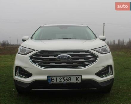 Білий Форд Едж, об'ємом двигуна 2 л та пробігом 62 тис. км за 21300 $, фото 1 на Automoto.ua