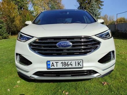 Форд Эдж 2021 в Галиче на Automoto.ua Белый Форд Эдж, объемом двигателя 2 л и пробегом 74 тыс. км за 19950 $, фото 1 на Automoto.ua
