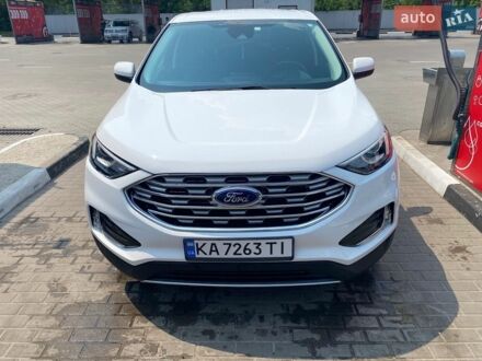 Білий Форд Едж, об'ємом двигуна 2 л та пробігом 50 тис. км за 18500 $, фото 1 на Automoto.ua