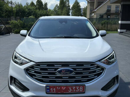 Білий Форд Едж, об'ємом двигуна 2 л та пробігом 94 тис. км за 19300 $, фото 1 на Automoto.ua