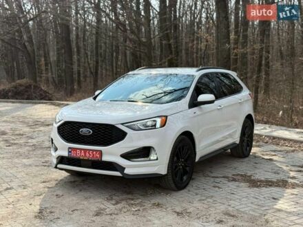 Білий Форд Едж, об'ємом двигуна 2 л та пробігом 105 тис. км за 21800 $, фото 1 на Automoto.ua