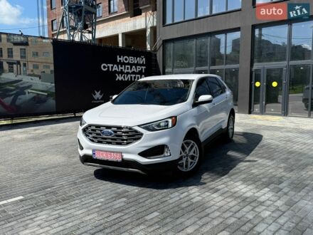Білий Форд Едж, об'ємом двигуна 2 л та пробігом 104 тис. км за 20500 $, фото 1 на Automoto.ua