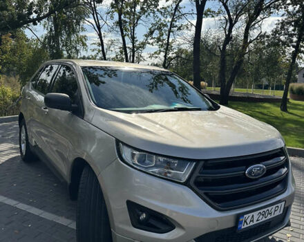 Бежевый Форд Эдж, объемом двигателя 2 л и пробегом 125 тыс. км за 14000 $, фото 2 на Automoto.ua