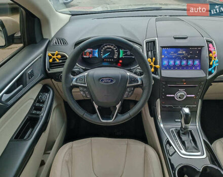 Бежевый Форд Эдж, объемом двигателя 2 л и пробегом 146 тыс. км за 19690 $, фото 13 на Automoto.ua