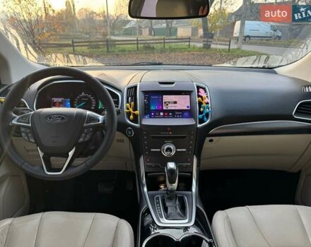 Бежевый Форд Эдж, объемом двигателя 2 л и пробегом 146 тыс. км за 19200 $, фото 5 на Automoto.ua