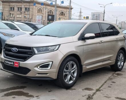 Бежевый Форд Эдж, объемом двигателя 2 л и пробегом 146 тыс. км за 19690 $, фото 2 на Automoto.ua