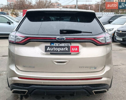 Бежевый Форд Эдж, объемом двигателя 2 л и пробегом 146 тыс. км за 19690 $, фото 8 на Automoto.ua