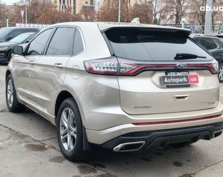 Бежевый Форд Эдж, объемом двигателя 2 л и пробегом 146 тыс. км за 19690 $, фото 9 на Automoto.ua