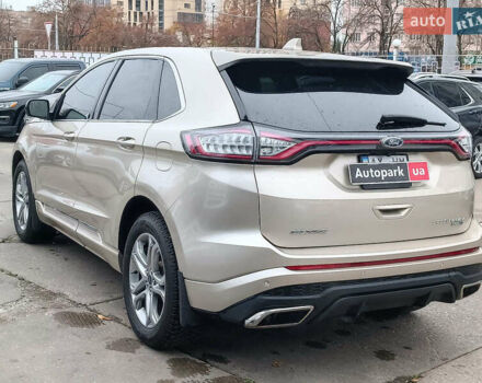 Бежевый Форд Эдж, объемом двигателя 2 л и пробегом 146 тыс. км за 19690 $, фото 9 на Automoto.ua