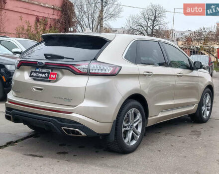 Бежевый Форд Эдж, объемом двигателя 2 л и пробегом 146 тыс. км за 19690 $, фото 7 на Automoto.ua