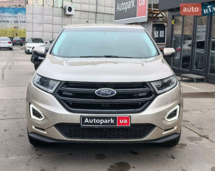 Бежевый Форд Эдж, объемом двигателя 2 л и пробегом 146 тыс. км за 19690 $, фото 1 на Automoto.ua