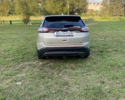 Форд Эдж 2017 в Тернополе на Automoto.ua Бежевый Форд Эдж, объемом двигателя 3.5 л и пробегом 125 тыс. км за 20100 $, фото 3 на Automoto.ua