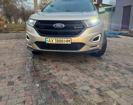 Бежевий Форд Едж, об'ємом двигуна 2 л та пробігом 146 тис. км за 19200 $, фото 2 на Automoto.ua