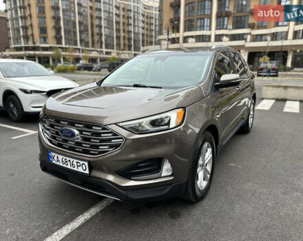 Бежевый Форд Эдж, объемом двигателя 2 л и пробегом 89 тыс. км за 18300 $, фото 16 на Automoto.ua