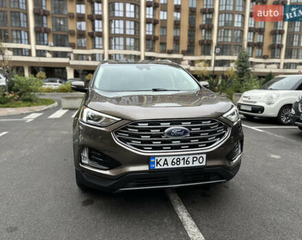 Бежевый Форд Эдж, объемом двигателя 2 л и пробегом 89 тыс. км за 18300 $, фото 14 на Automoto.ua