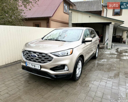 Бежевый Форд Эдж, объемом двигателя 2 л и пробегом 158 тыс. км за 18999 $, фото 1 на Automoto.ua