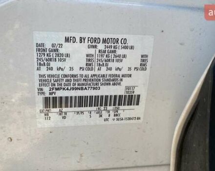 Бежевый Форд Эдж, объемом двигателя 2 л и пробегом 67 тыс. км за 18999 $, фото 12 на Automoto.ua