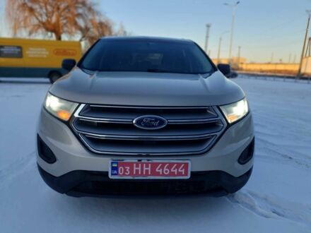 Бежевый Форд Эдж, объемом двигателя 2 л и пробегом 175 тыс. км за 10900 $, фото 1 на Automoto.ua