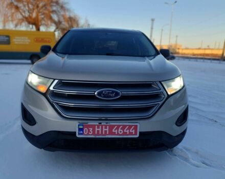 Бежевый Форд Эдж, объемом двигателя 2 л и пробегом 175 тыс. км за 10900 $, фото 1 на Automoto.ua