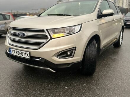 Форд Едж 2016 у Харкові на Automoto.ua Бежевий Форд Едж, об'ємом двигуна 2 л та пробігом 109 тис. км за 16600 $, фото 1 на Automoto.ua
