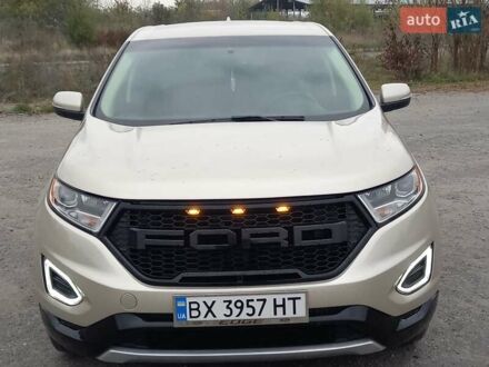 Форд Едж 2017 у Хмельницькому на Automoto.ua Бежевий Форд Едж, об'ємом двигуна 2 л та пробігом 65 тис. км за 17000 $, фото 1 на Automoto.ua
