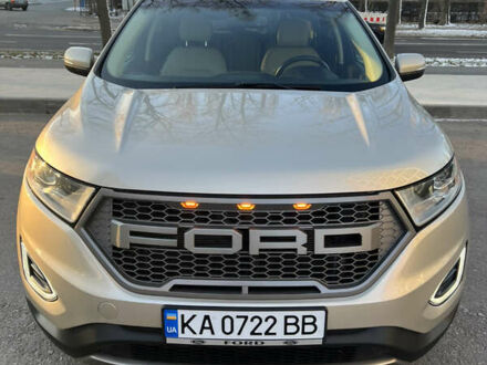 Форд Эдж 2017 в Киеве на Automoto.ua Бежевый Форд Эдж, объемом двигателя 3.5 л и пробегом 104 тыс. км за 19500 $, фото 1 на Automoto.ua