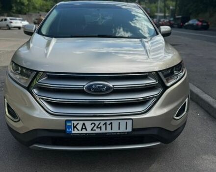 Бежевый Форд Эдж, объемом двигателя 3.5 л и пробегом 131 тыс. км за 18500 $, фото 1 на Automoto.ua