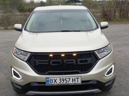 Бежевый Форд Эдж, объемом двигателя 2 л и пробегом 65 тыс. км за 15600 $, фото 1 на Automoto.ua