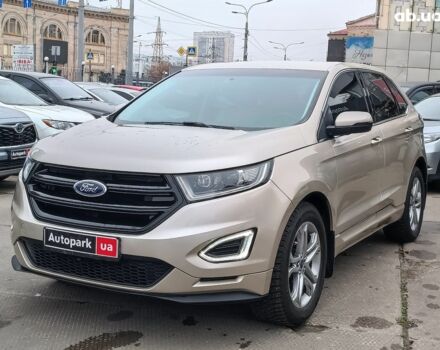 Бежевый Форд Эдж, объемом двигателя 2 л и пробегом 146 тыс. км за 19690 $, фото 1 на Automoto.ua