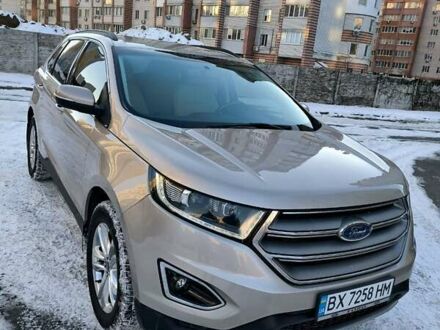 Форд Едж 2017 у Полонном на Automoto.ua Бежевий Форд Едж, об'ємом двигуна 3.5 л та пробігом 124 тис. км за 16500 $, фото 1 на Automoto.ua