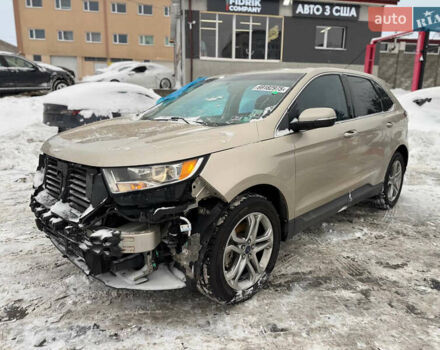 Бежевый Форд Эдж, объемом двигателя 2 л и пробегом 167 тыс. км за 11500 $, фото 1 на Automoto.ua