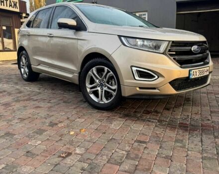 Бежевый Форд Эдж, объемом двигателя 2 л и пробегом 146 тыс. км за 17800 $, фото 1 на Automoto.ua