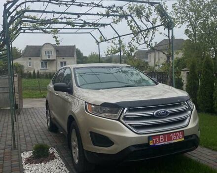 Бежевый Форд Эдж, объемом двигателя 2 л и пробегом 176 тыс. км за 16500 $, фото 1 на Automoto.ua