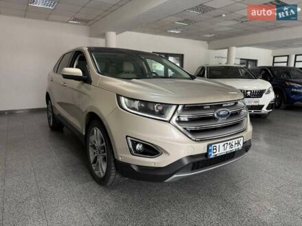 Форд Эдж 2017 в Полтаве на Automoto.ua Бежевый Форд Эдж, объемом двигателя 3.5 л и пробегом 52 тыс. км за 20999 $, фото 1 на Automoto.ua