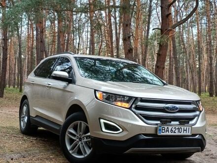 Форд Эдж 2018 в Кропивницком (Кировограде) на Automoto.ua Бежевый Форд Эдж, объемом двигателя 2 л и пробегом 69 тыс. км за 18500 $, фото 1 на Automoto.ua