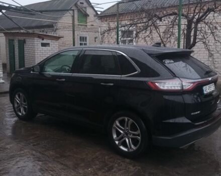 Черный Форд Эдж, объемом двигателя 2 л и пробегом 162 тыс. км за 22539 $, фото 7 на Automoto.ua